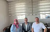 Kaymakam Ertaş, Anneler Günü'nde şehit ailelerini ziyaret etti