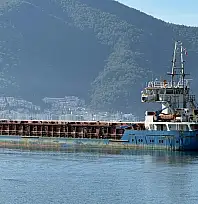 88 Metre Uzunluğundaki AJOS Kargo Gemisi, Fethiye'de