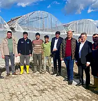 Başkan Karaca'dan Hortum Vuran Kumluova'ya Ziyaret