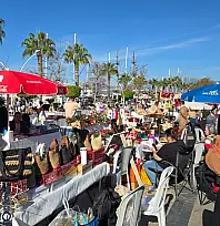 Fethiye'de 3 gün sürecek Yeni Yıl Pazarı açıldı