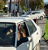 Fethiye'de araç ve motosiklet sürücülerine belge kontrolü