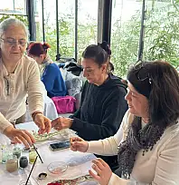 Fethiye'de çini sanatıyla zamana iz