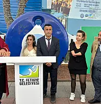 Fethiye'de mutlu bir 'Evet': Teslime Alakısa ve Taner Genç dünyaevine girdi