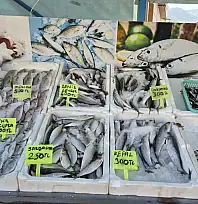 Fethiye Patlangıç Pazarı'nda taze balık keyfi