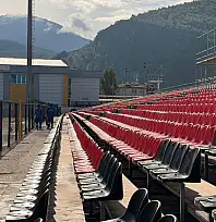 Galatasaray – Fethiyespor Maçı Öncesi Fethiye İlçe Stadı Maça Hazır