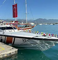 TCSG-27 Sahil Güvenlik Botu Fethiye'de halkın ziyaretine açıldı