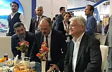 İzmir Fuarı'nda gözler Başkan Saatcı'daydı