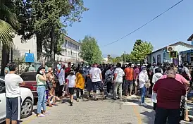 Fethiye'de bursluluk sınavı heyecanı yaşandı