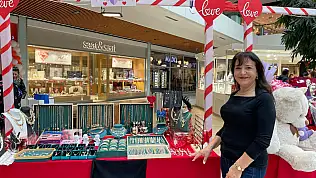 Sevgililer Günü'ne özel takılar Fethiye AVM'de ilgi görüyor