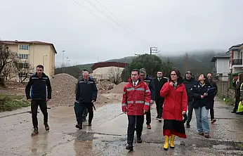 Başkan Aras, 502 Milyonluk Yol ve Altyapı Yatırımını Yerinde İnceledi