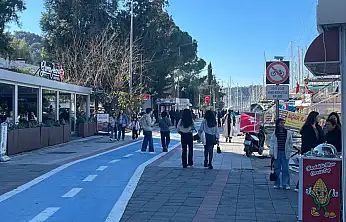 Fethiye'de bahar havası: 'Kışı da güzel, yazı da'