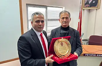 Fethiye Esnaf ve Sanatkarlar Odası'nda devir teslim gerçekleşti