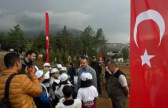Fethiye Kaymakamı Fatih Akkaya, Öğrencilerle Fidan Dikti