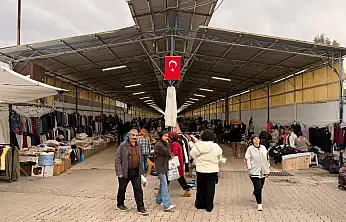 Fethiye Salı Pazarı'nda ayda bir 'İkinci El' alışverişi