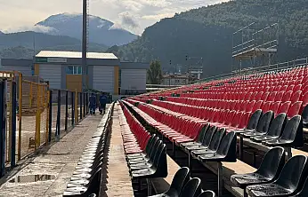 Galatasaray – Fethiyespor Maçı Öncesi Fethiye İlçe Stadı Maça Hazır