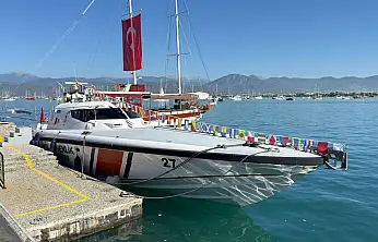 TCSG-27 Sahil Güvenlik Botu Fethiye'de halkın ziyaretine açıldı