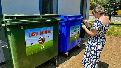 Fethiye'de QR Kodlu Atık Sistemi