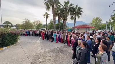 Fethiye Devlet Hastanesi'nde anlamlı anma töreni