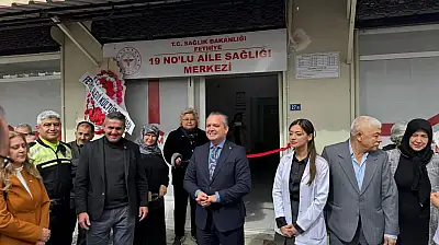 Fethiye Foça Mahallesi'nde Aile Sağlığı Merkezi açıldı