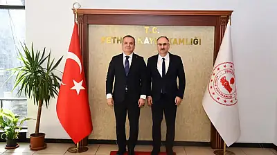 Gençlik ve Spor Bakanlığı Genel Müdürü Şahin'den Fethiye Kaymakamı Akkaya'ya ziyaret