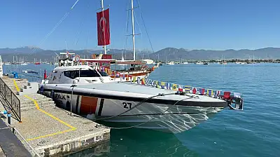 TCSG-27 Sahil Güvenlik Botu Fethiye'de halkın ziyaretine açıldı