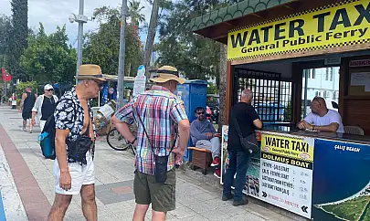 Fethiye Çalış Hattında Su Taksisi sezonu başladı
