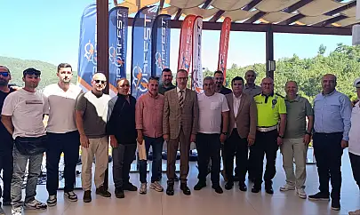 Fethiye'de 5. Uluslararası Fethiye Spor Festivali'nde emeği geçenler kahvaltıda buluştu