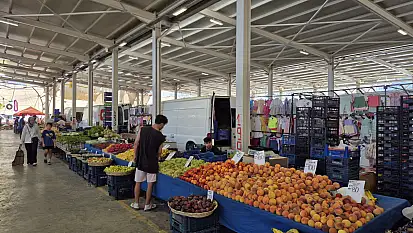 Fethiye Cumartesi Pazarı'nda Sıcak Hava Etkisi