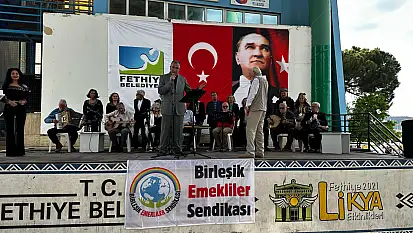 Fethiye'de Birleşik Emekliler Sendikası'ndan konser etkinliği