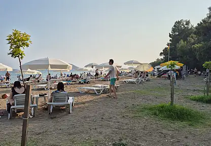 Fethiye Akmaz Plajı Vatandaşlardan İlgi Görüyor