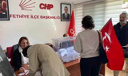 CHP Önseçiminde Sandıklar Kuruldu, Fethiye'de Yoğun İlgi