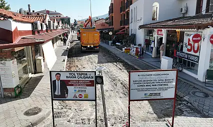 Fethiye Balık Pazarı Çevresinde Yol ve Altyapı Çalışmaları Başladı