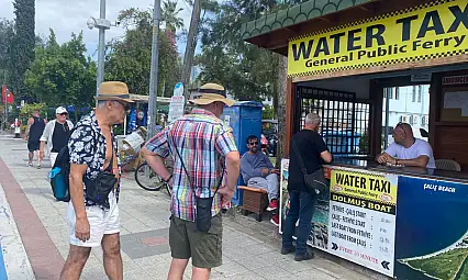 Fethiye Çalış Hattında Su Taksisi sezonu başladı