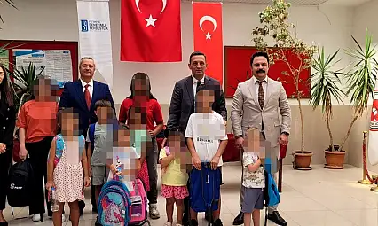 Fethiye'de 50 Çocuğa Kırtasiye Desteği