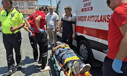 Fethiye'de Motosiklet Kazasında Sürücü Yaralandı