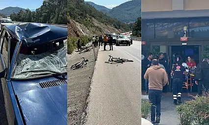 Fethiye Göcek'te Feci Kaza: Otomobil Bisikletlilere Çarptı, 1 Ağır, 3 Yaralı