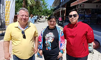Fethiye'ye Hayran Kalan Zhou, 'Güvende Hissettim' Dedi