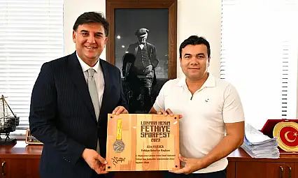 Fethiyespor'dan Başkan Karaca'ya Ziyaret