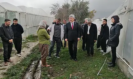 İYİ Partili Ergün Üreticileri Dinledi