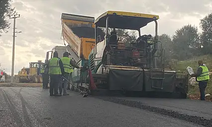 Muğla Büyükşehir Datça'da 53 Bin Metrelik Yol Ağını Yeniliyor