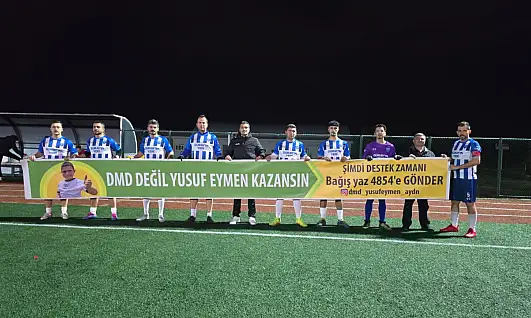 Fethiye'de Patlangıç Mahallesi, DMD Kas Hastası Yusuf Eymen İçin Pankartla Sahaya Çıktı