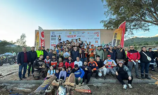 Fethiye'de Türkiye Enduro ve ATV Şampiyonası'nda Final Heyecanı Sürüyor