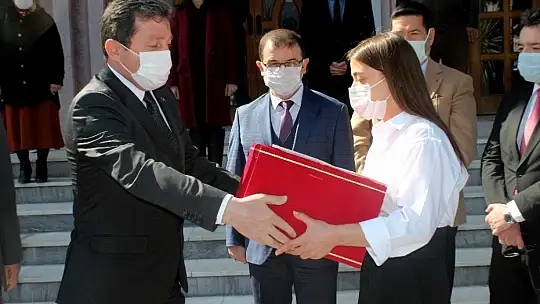 'Anadolu Gönül Yolu' projesinin Ay-Yıldızlı Türk Bayrağı Muğla'da