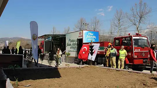 'Yeşil Vatan Tır'ı Muğla'da