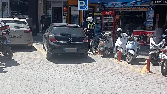 Engelli park yerlerini kullananlara cezai işlem uygulandı 