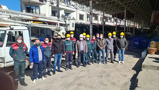 Pazaryeri uzay çatı direkleri yenilendi 