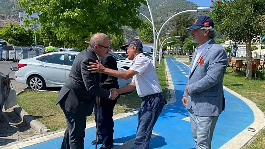 Kaymakam Karaman'dan bayram ziyareti 