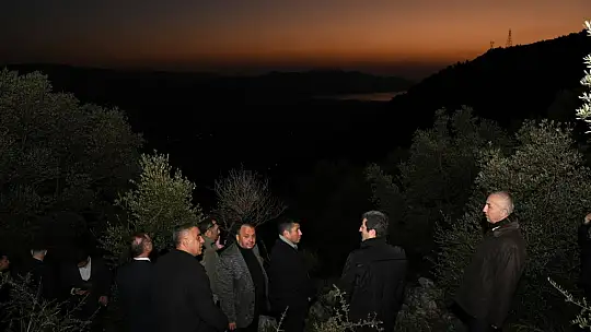 VALİ ORHAN TAVLI İDYMA ANTİK KENTİNDE İNCELEMELERDE BULUNDU