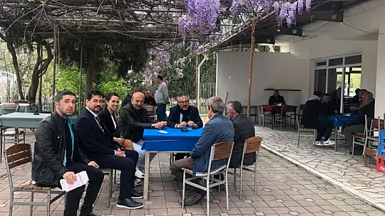 Milletvekili Adayı Yiğit Kavaklıdere'de Ziyaretlerde Bulundu