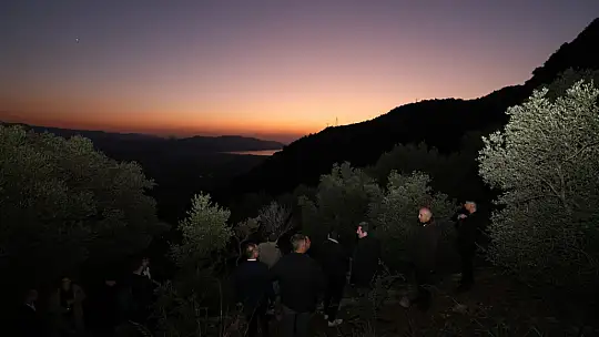 VALİ ORHAN TAVLI İDYMA ANTİK KENTİNDE İNCELEMELERDE BULUNDU